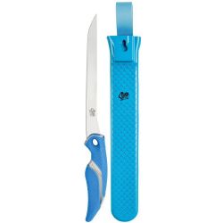 COUTEAU À FILET AVEC ÉTUI 18CM