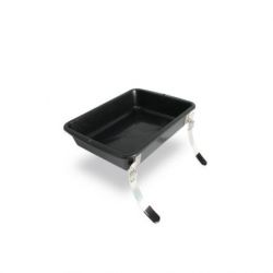 PIED SIEGE ACIER SUR TIGE/VIS