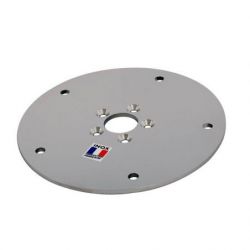 PIED TELESCOPIQUE BASE CARRE