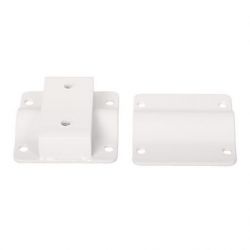 KIT GLISSIERE INOX/BLANC